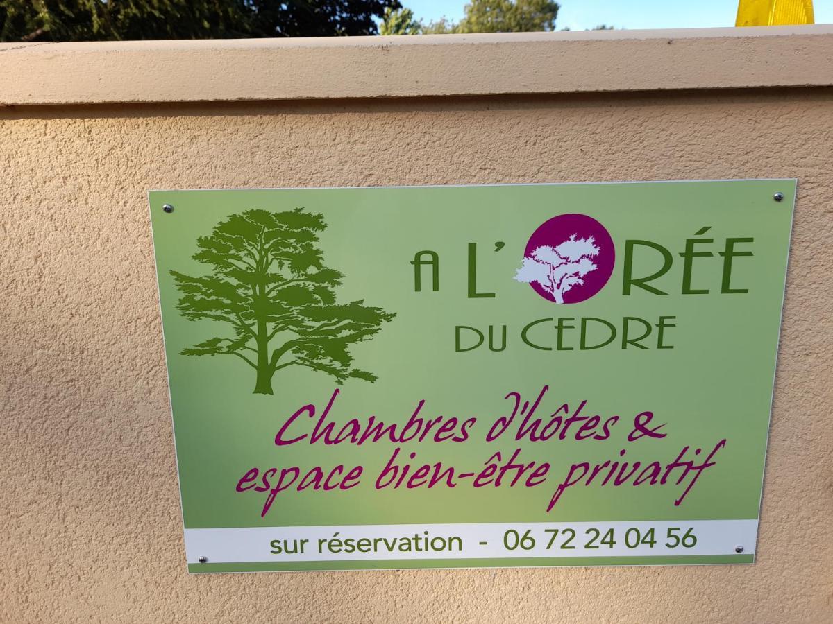Hotel A L'Oree Du Cedre Pouzauges Zewnętrze zdjęcie